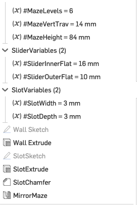 CAD Workflow with Parameters