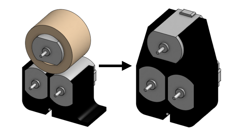 Motor Mount Redesign for Desing For Manufacturing and Assembly