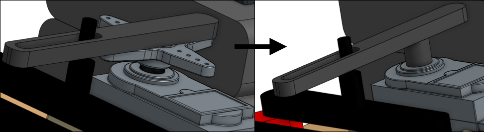 Servo Arm Redesign for Desing For Manufacturing and Assembly